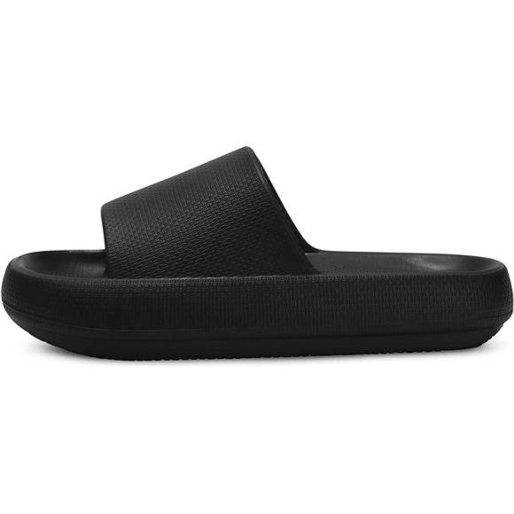 Pillow Slippers Non-Slip Soft Thick Sole Indoor and Outdoor Slides - Picture 3 of 6